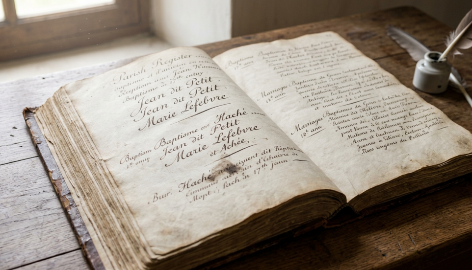 L'origine historique des noms canadiens